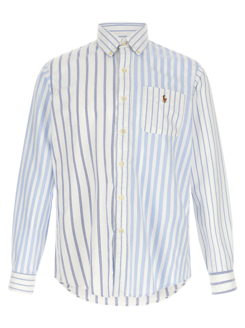 Polo Ralph Lauren Blue Cotton Blouse - Trendy Oxford Shirt