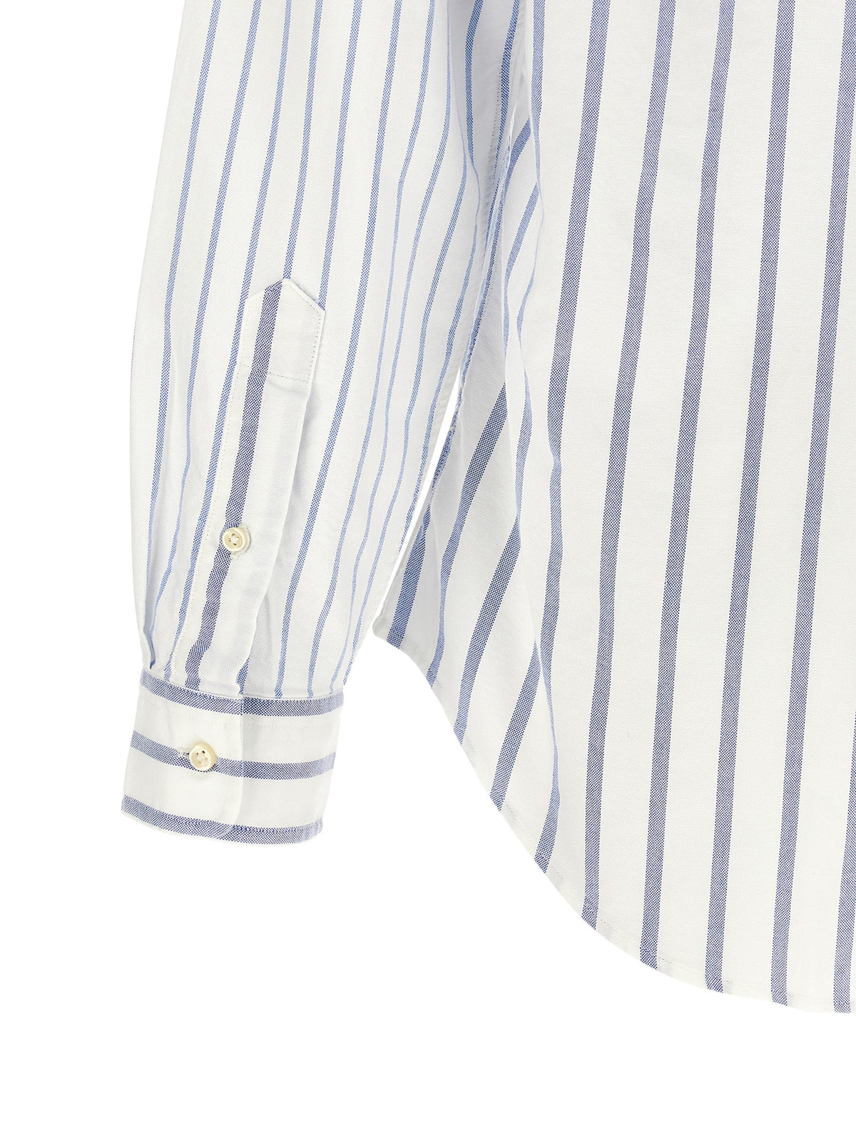 Polo Ralph Lauren Blue Cotton Blouse - Trendy Oxford Shirt