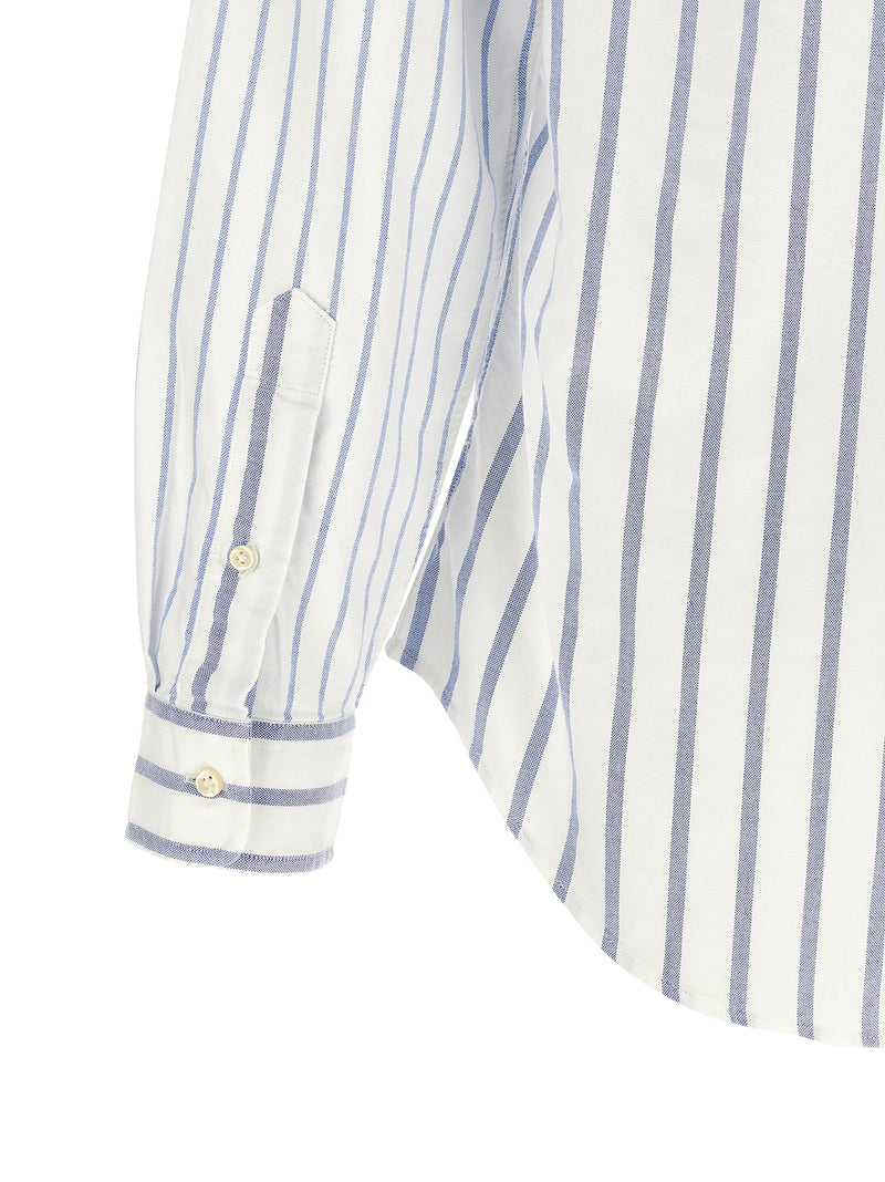 Polo Ralph Lauren Blue Cotton Blouse - Trendy Oxford Shirt