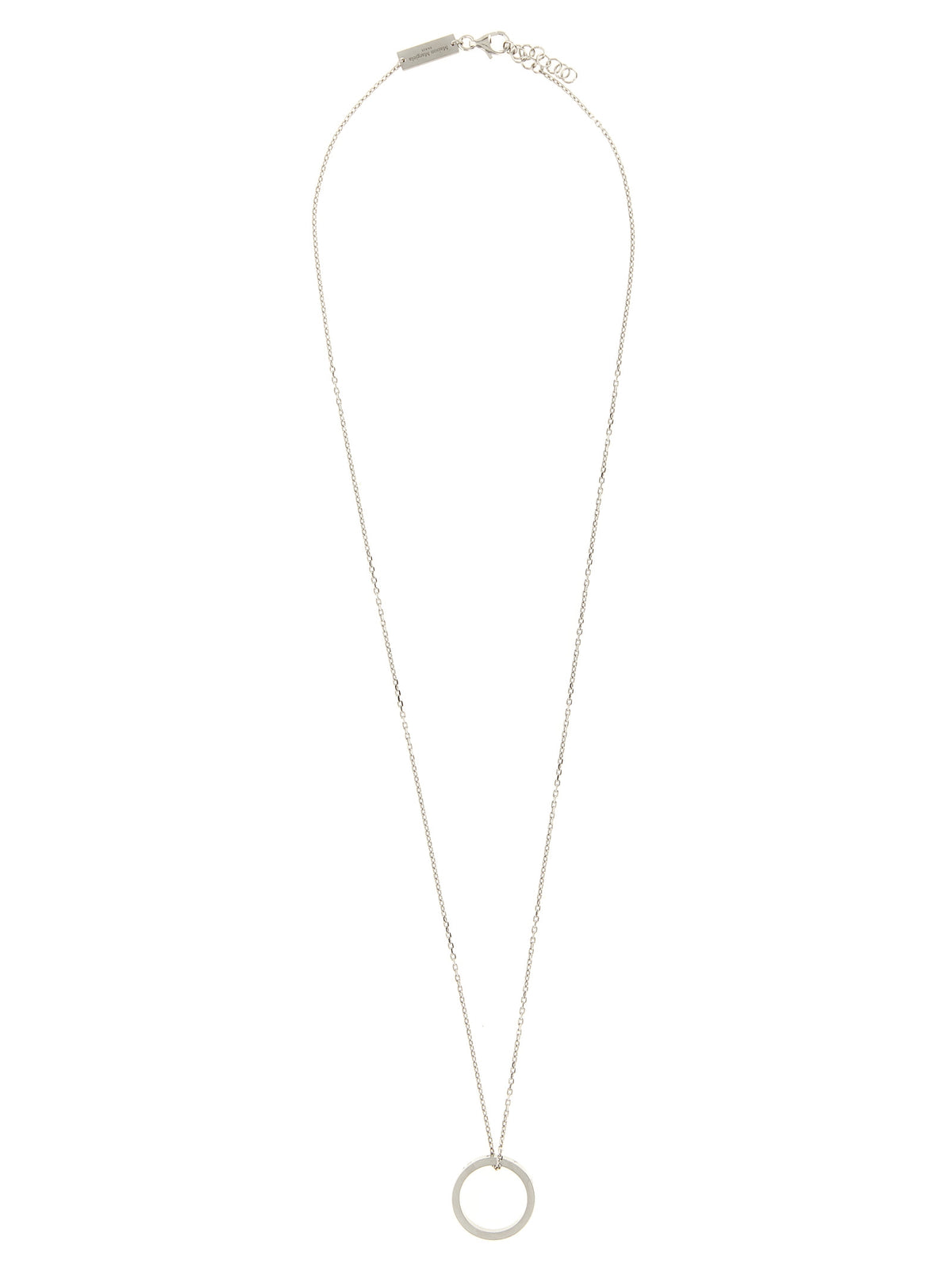 Maison Margiela Silver Numeric Necklace for Men