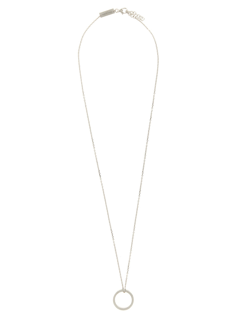 Maison Margiela Silver Numeric Necklace for Men