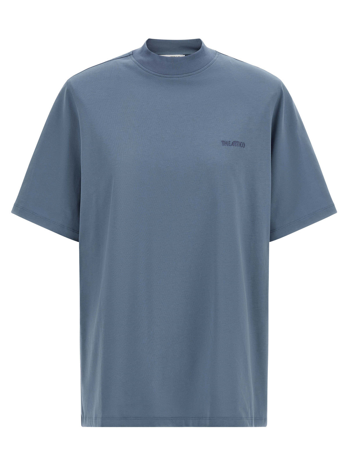 The Attico Blue Cotton T-Shirt - Stylish and Comfortable