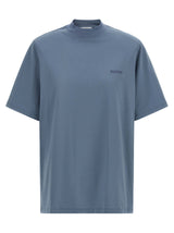 The Attico Blue Cotton T-Shirt - Stylish and Comfortable