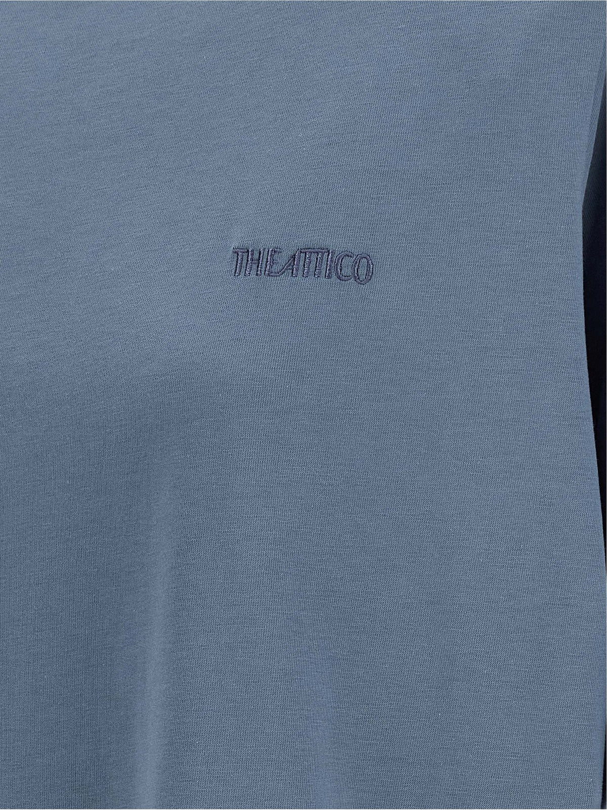 The Attico Blue Cotton T-Shirt - Stylish and Comfortable