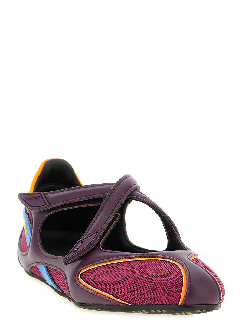 The Attico Multicolor Polyethylene Ballet Flats