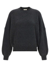 Khaite Margaux Gray Cashmere Cardigan for Women