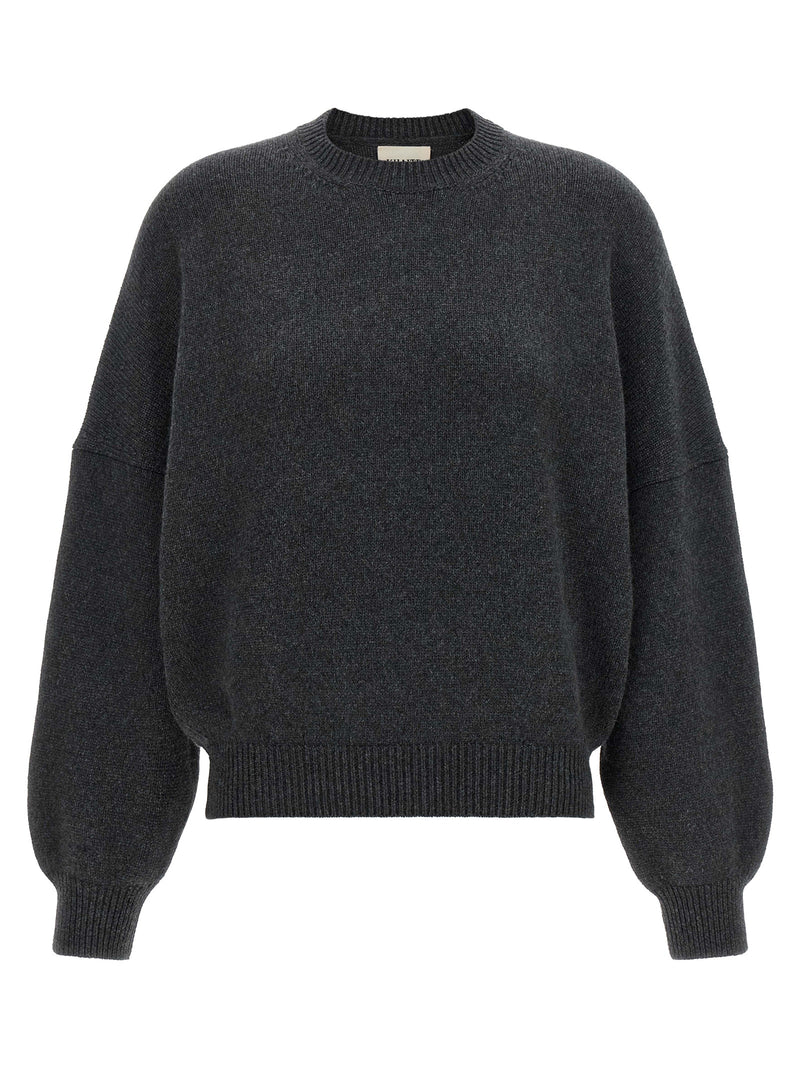 Khaite Margaux Gray Cashmere Cardigan for Women