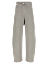 The Attico Gray Cotton Casual Pants for Women