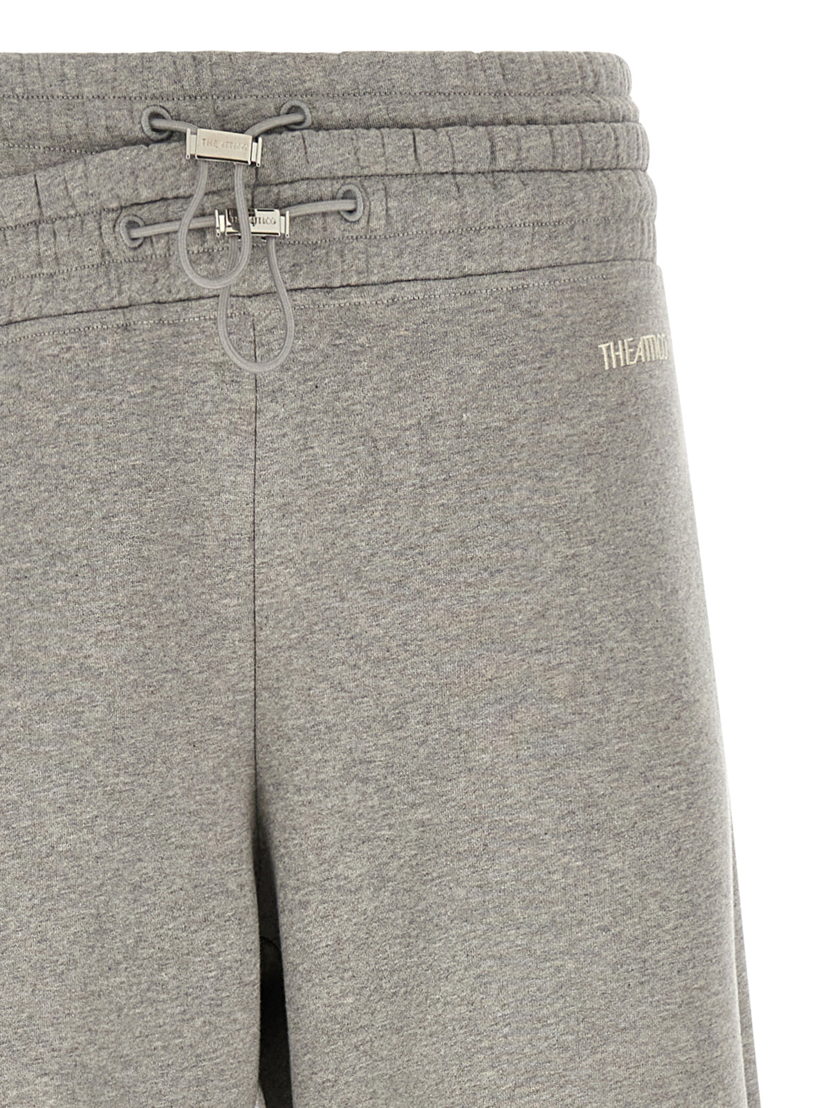 The Attico Gray Cotton Casual Pants for Women