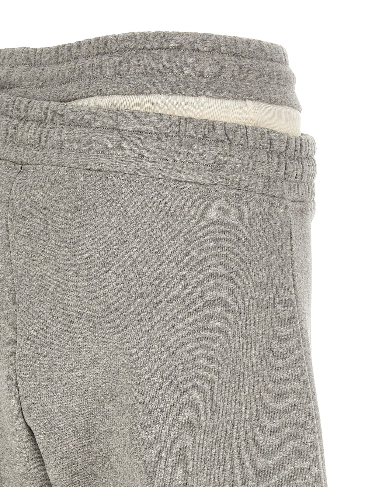 The Attico Gray Cotton Casual Pants for Women