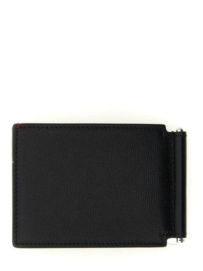 Brunello Cucinelli Black Goatskin Money Clip