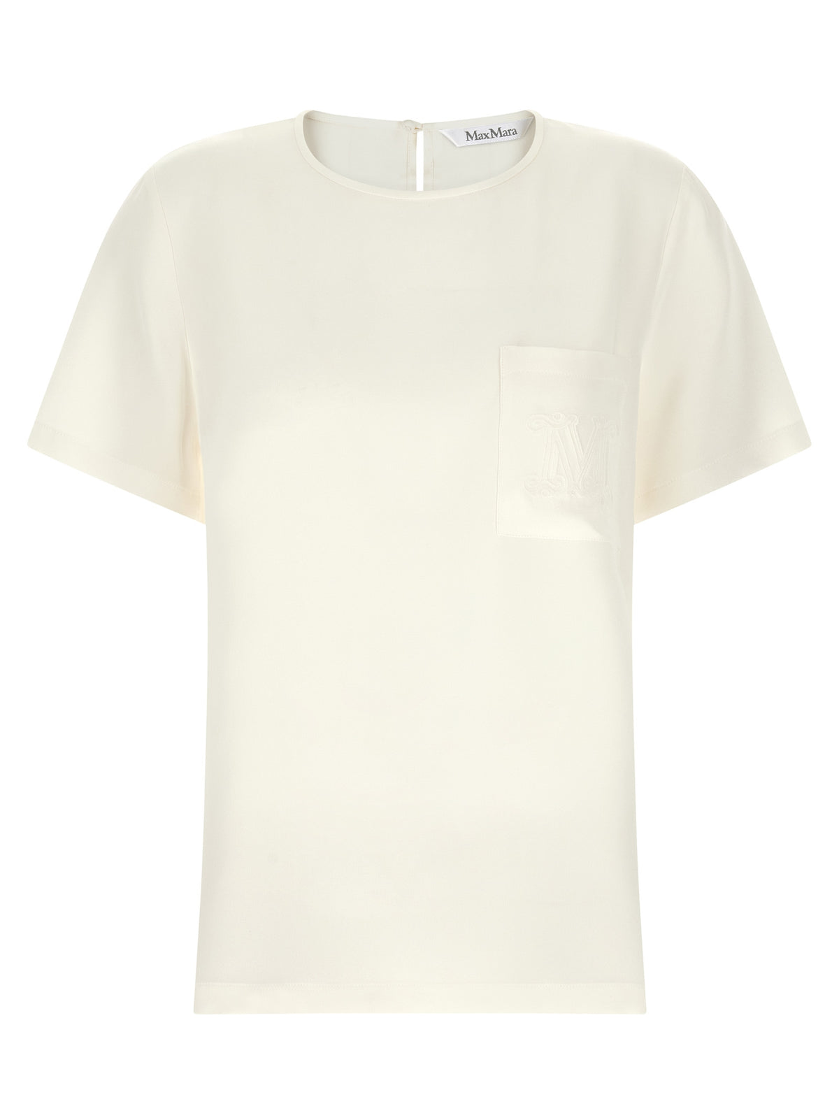 Max Mara MxmPagano White Silk Blouse - Elegant & Versatile