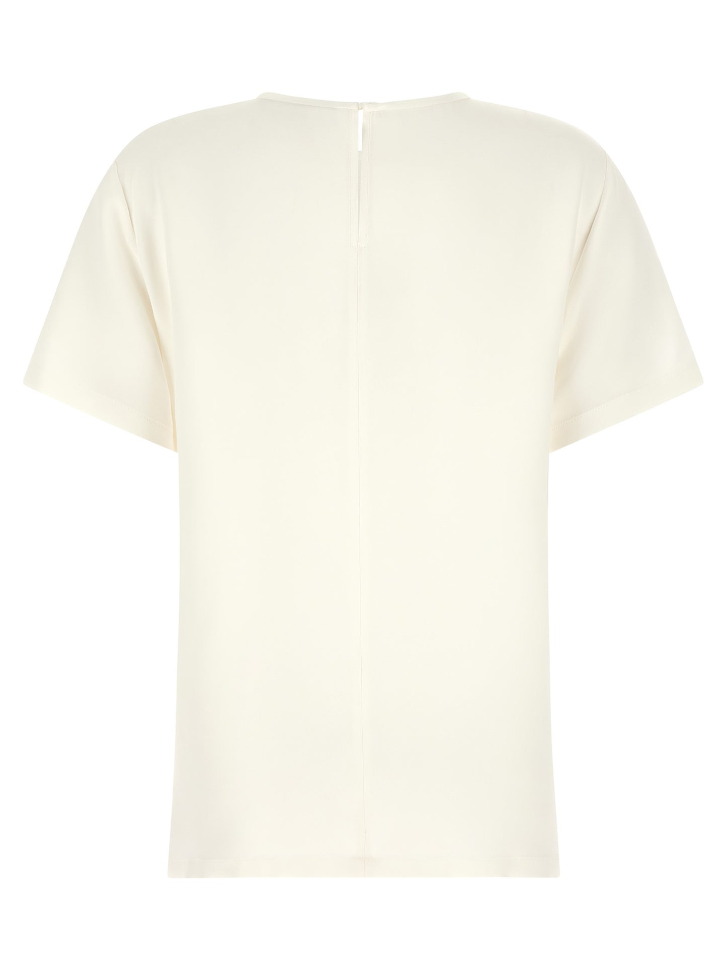 Max Mara White Silk Blouse