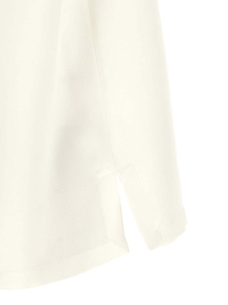 Max Mara MxmPagano White Silk Blouse