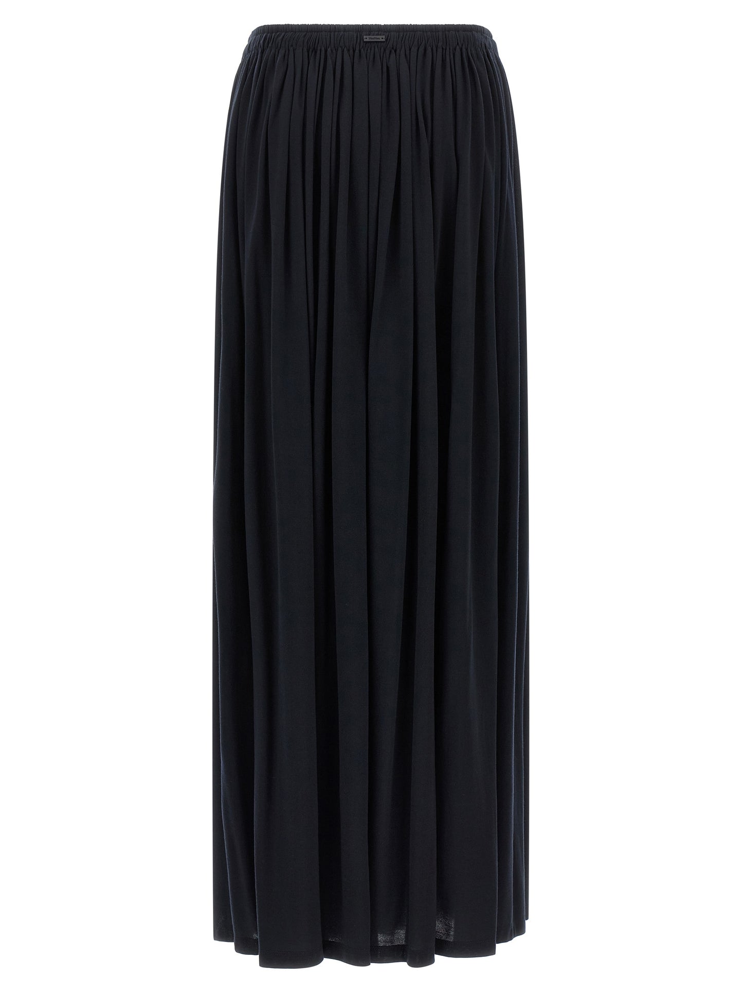 Max Mara Blue Lyocell Mini Skirt