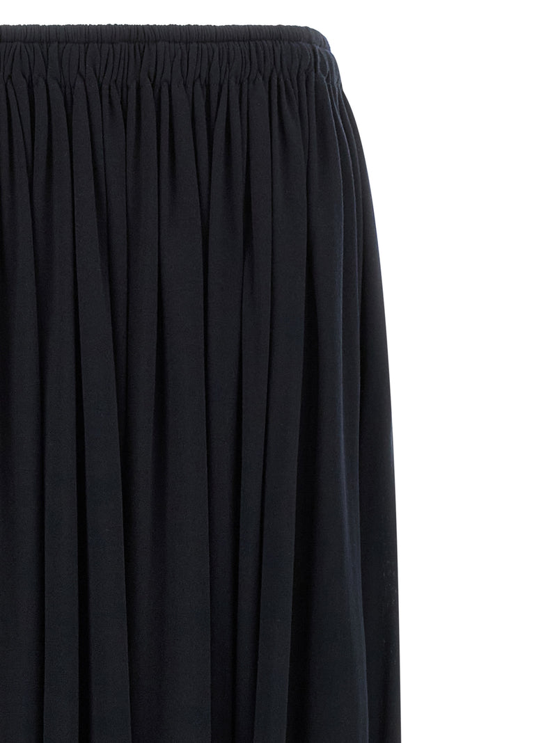 Max Mara MxmLivrea Blue Lyocell Mini Skirt