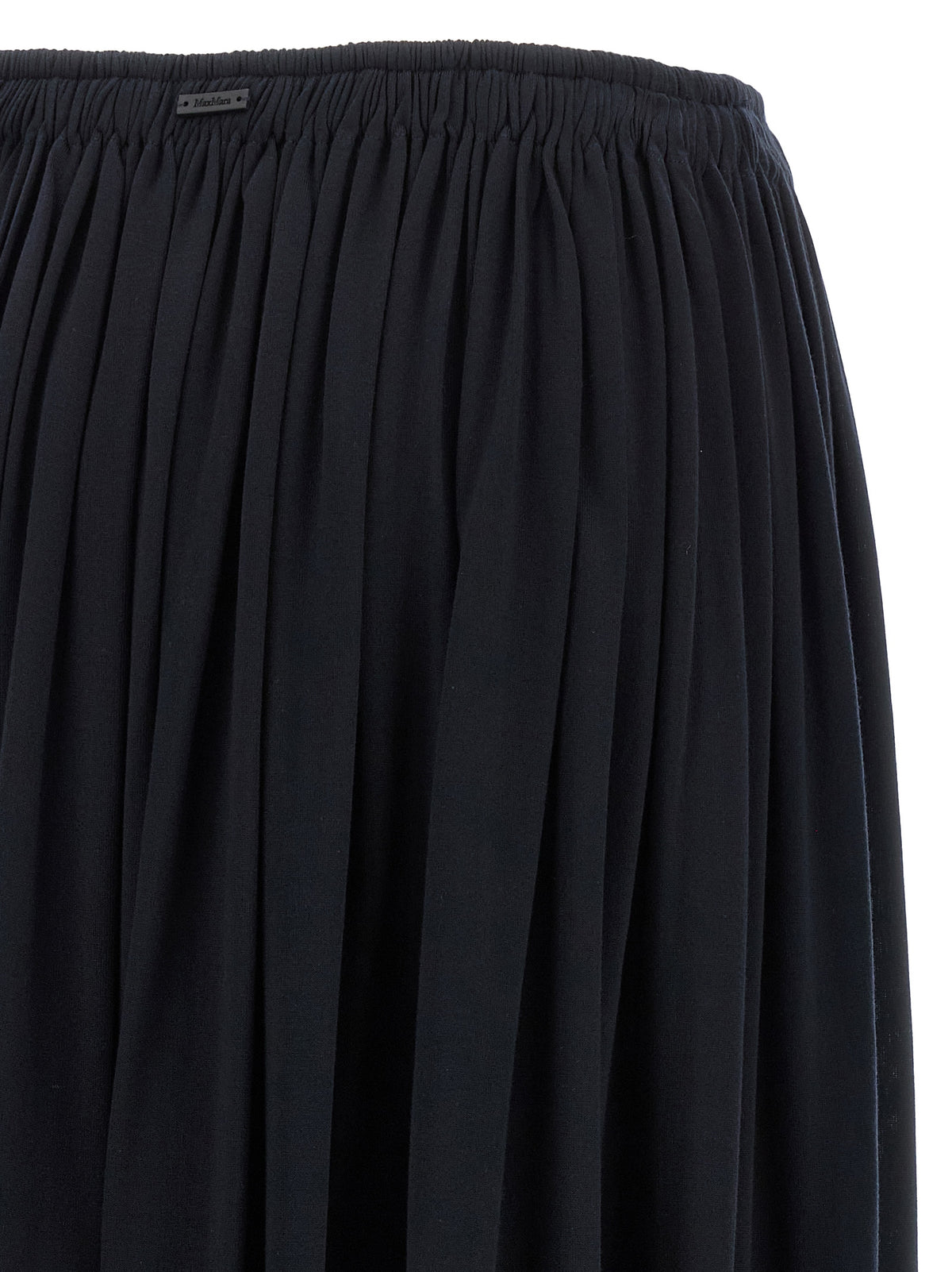 Max Mara MxmLivrea Blue Lyocell Mini Skirt