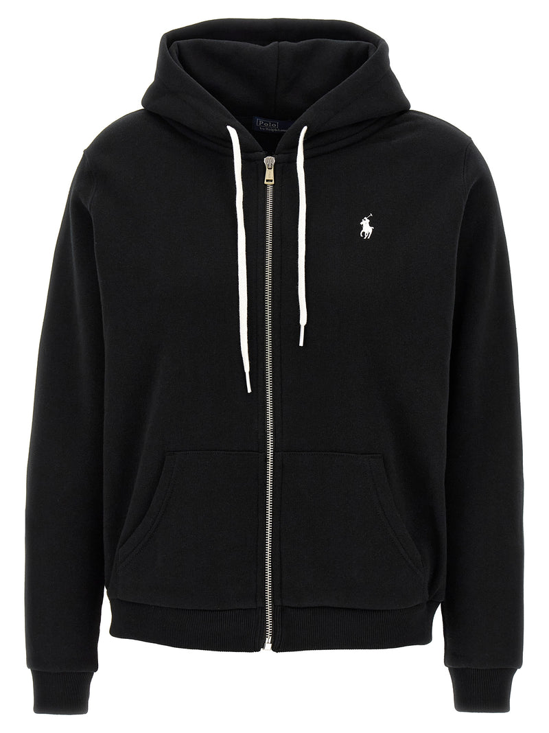 Polo Ralph Lauren Black Cotton Sweatshirt