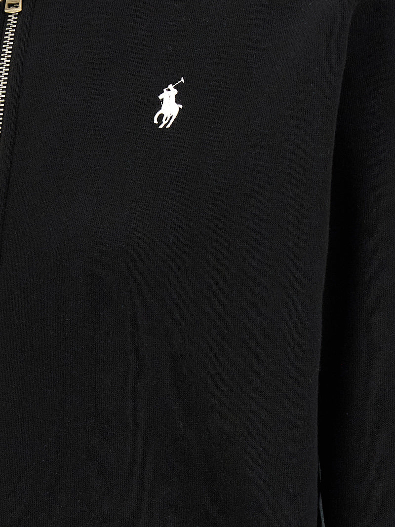 Polo Ralph Lauren Black Cotton Sweatshirt