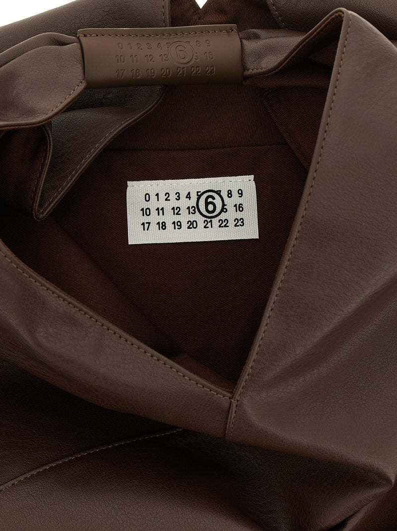 MM6 Maison Margiela Brown Polyethylene Handbag - Japanese Classic