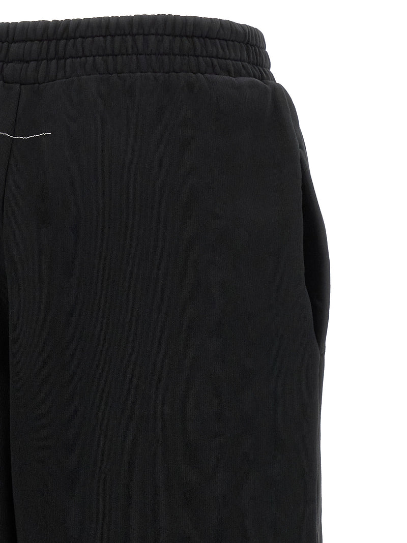 MM6 Maison Margiela Black Cotton Joggers - Stylish Sportswear