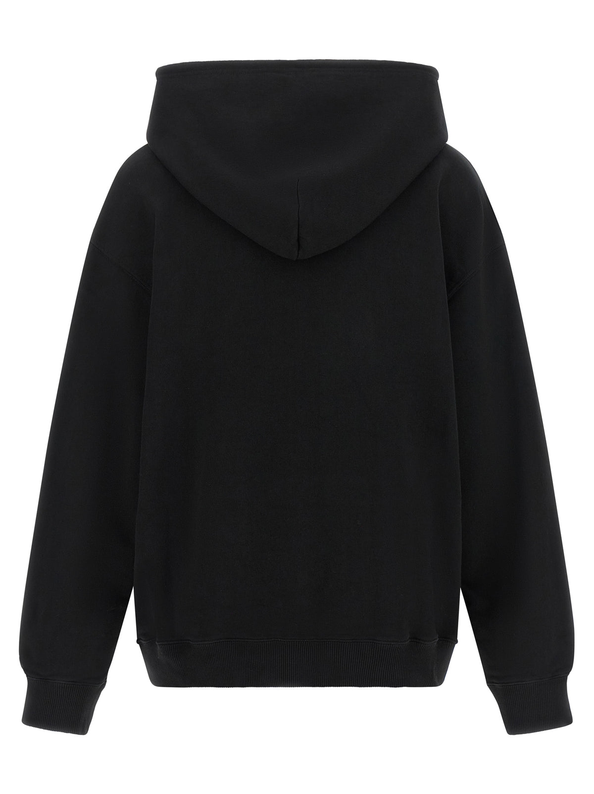 MM6 Maison Margiela Sweatshirt en Coton Noir pour Femme