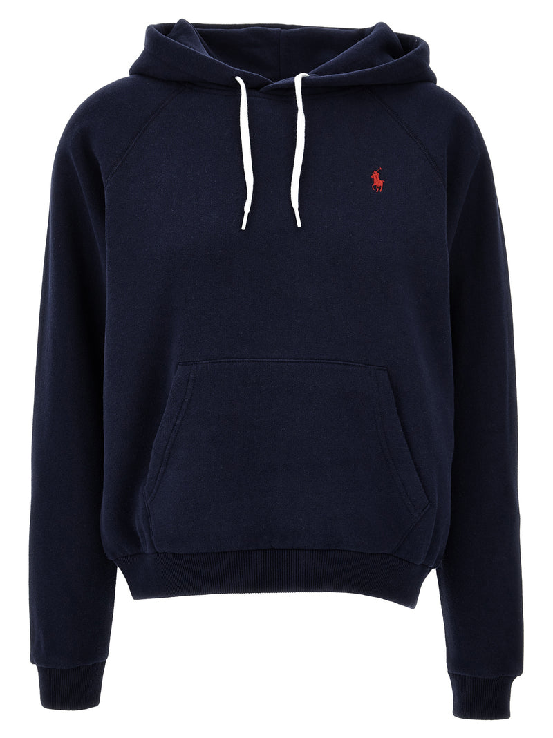 Polo Ralph Lauren Blue Cotton Hoodie - Luxury Casual Wear