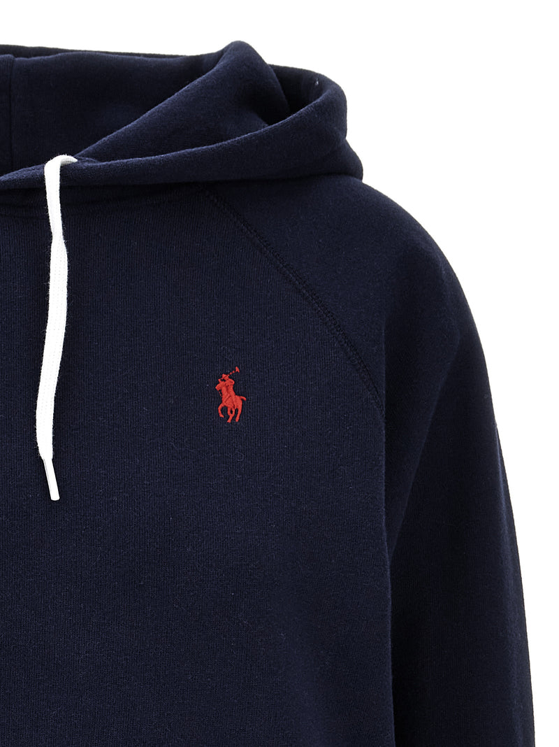 Polo Ralph Lauren Blue Cotton Hoodie - Luxury Casual Wear