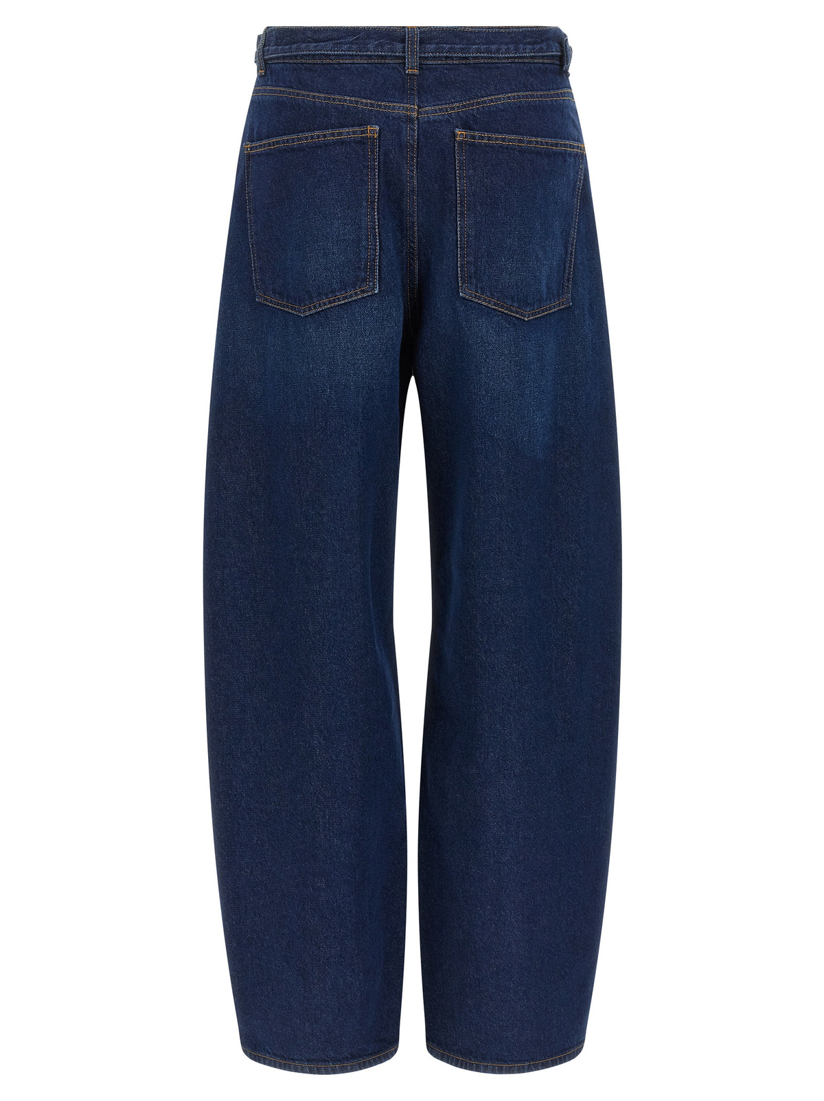 Twinset Blue Cotton High-Waisted Jeans for Women
