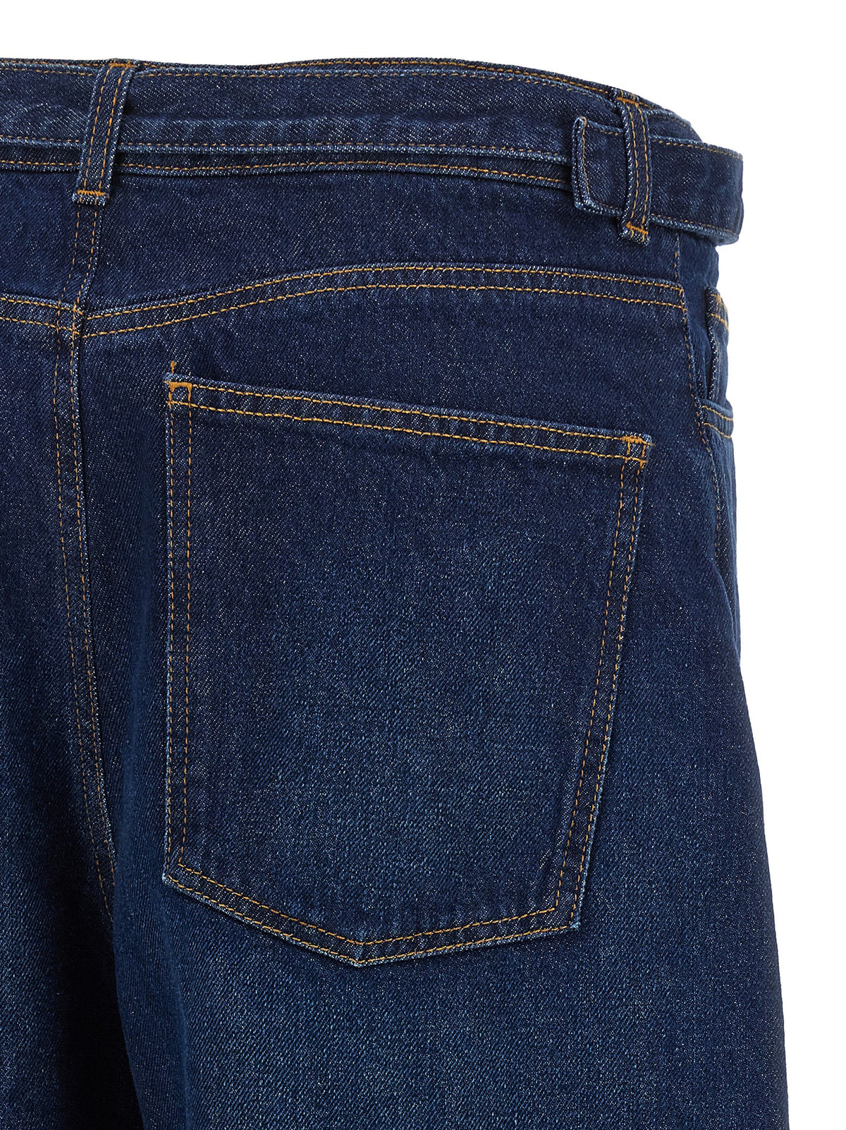 Twinset Blue Cotton High-Waisted Jeans for Women