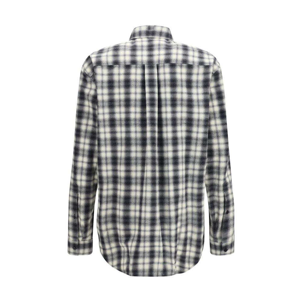 Balenciaga Multicolor Cotton Checked Flannel Shirt