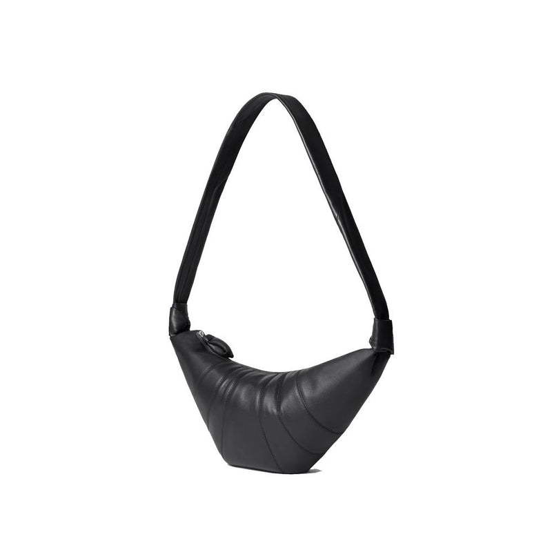 Lemaire Black Lamb Leather Shoulder Bag