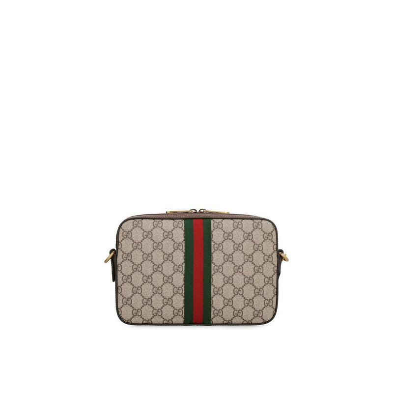 Gucci Beige Cotton Shoulder Bag for Men
