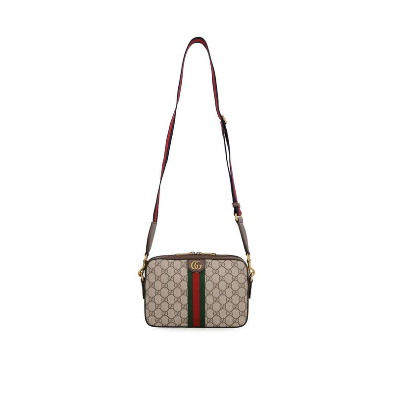 Gucci Beige Cotton Shoulder Bag for Men