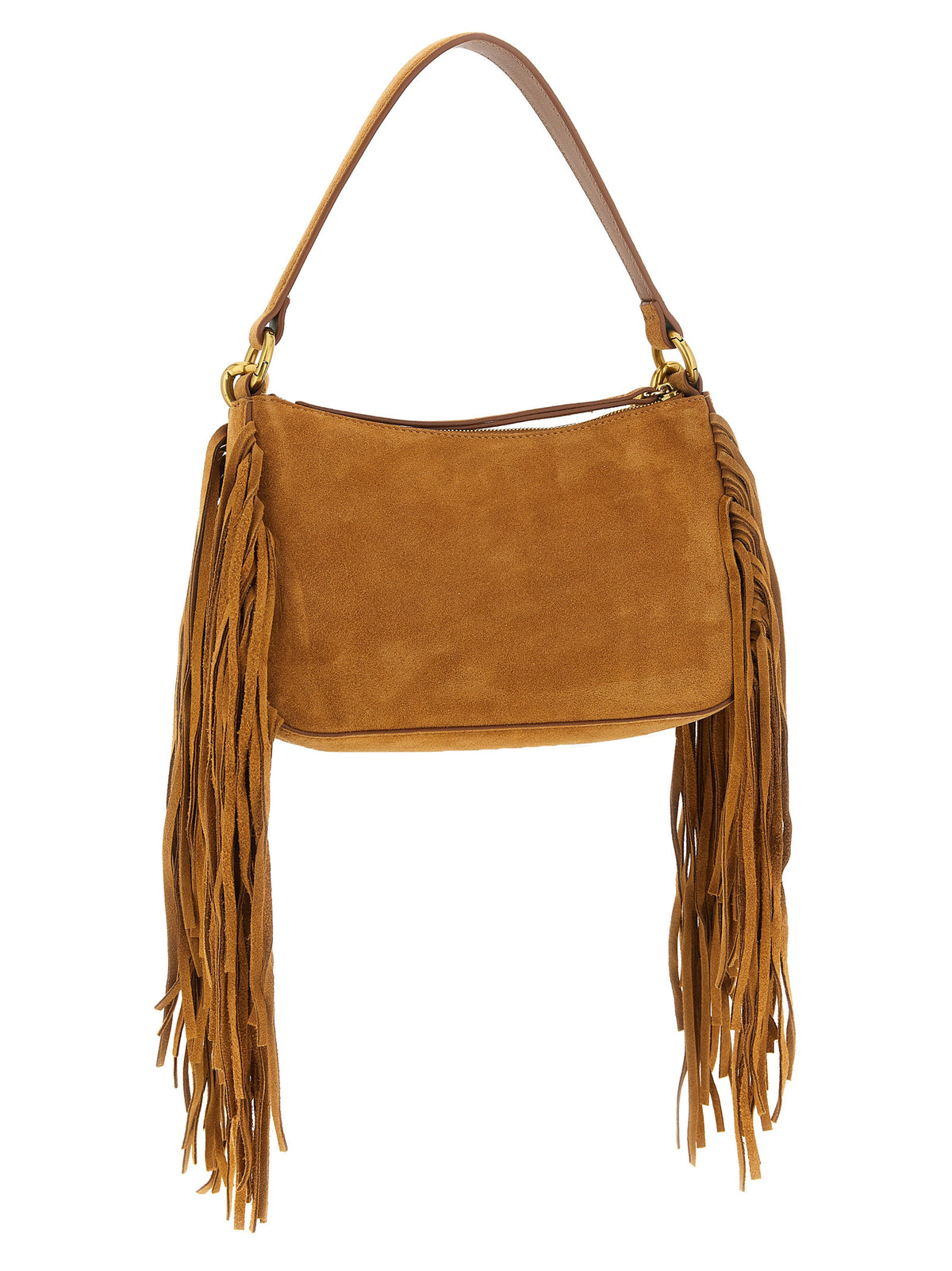 Sac à bandoulière en cuir marron Twinset ‘Liliane’