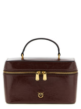 PINKO Brown Calfskin Handbag - Elegant & Versatile