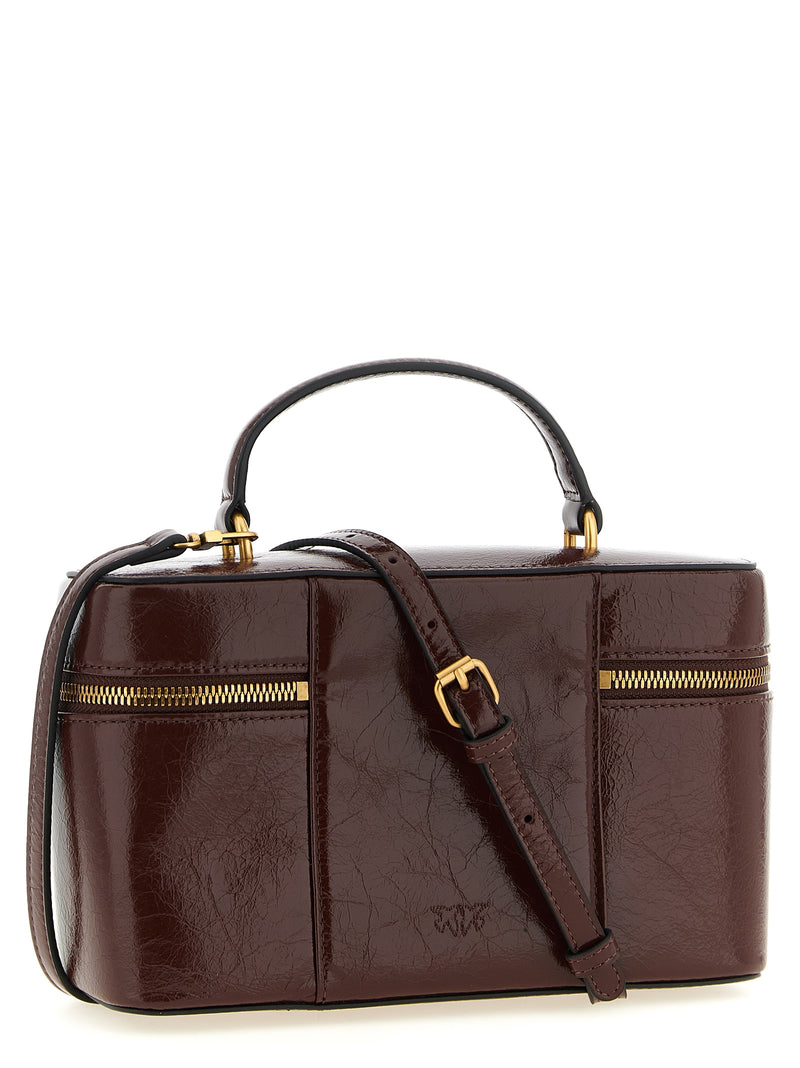 PINKO Brown Calfskin Handbag - Elegant & Versatile