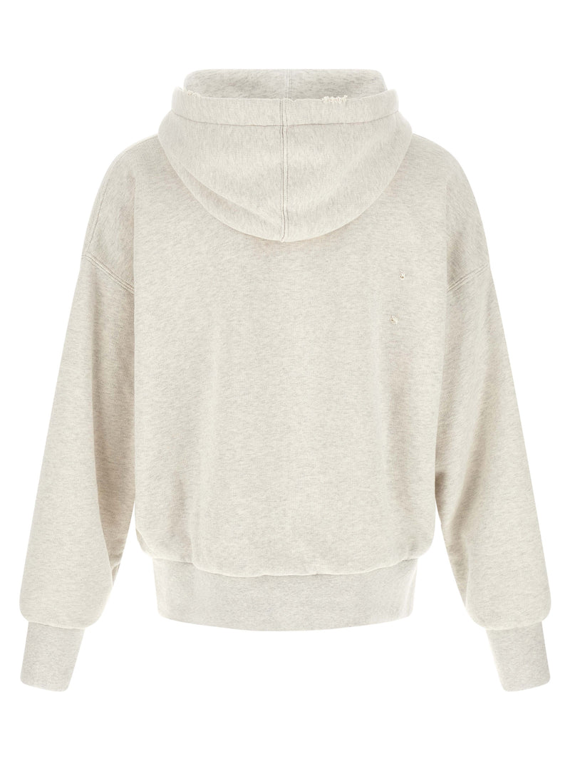Golden Goose Gray Cotton Sweatshirt - Iconic Star Design