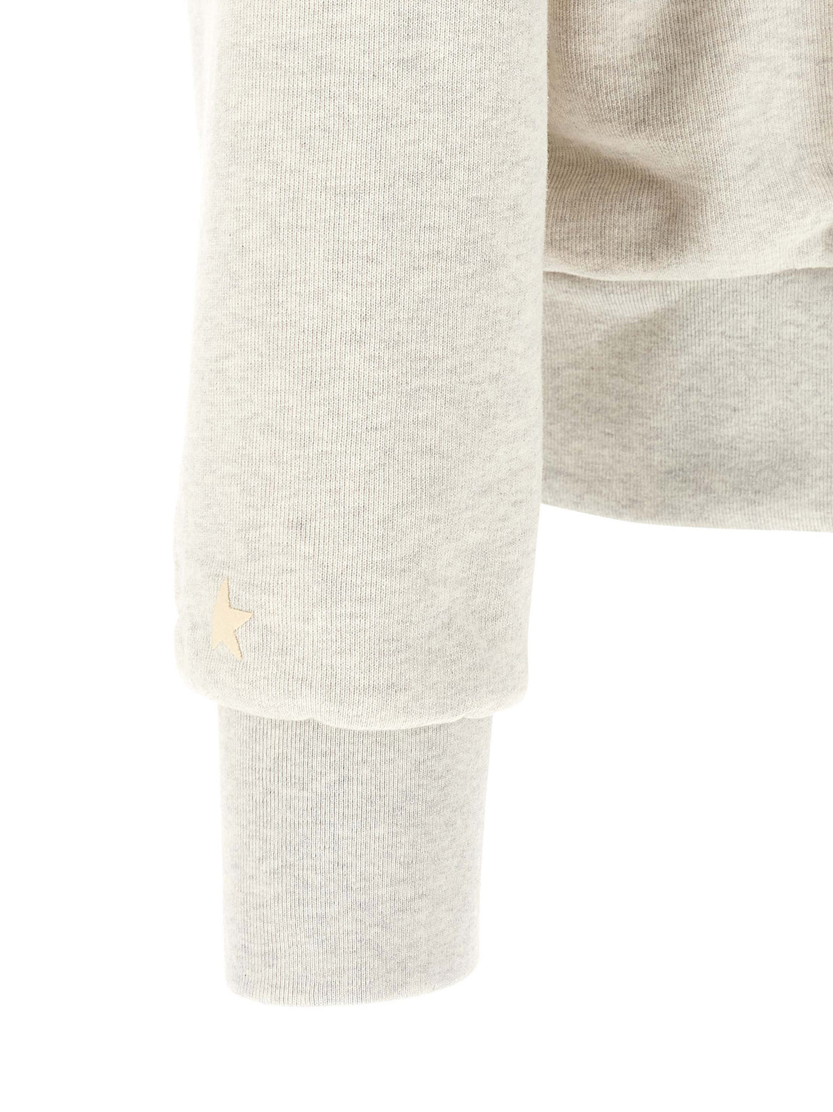 Golden Goose Gray Cotton Sweatshirt - Iconic Star Design
