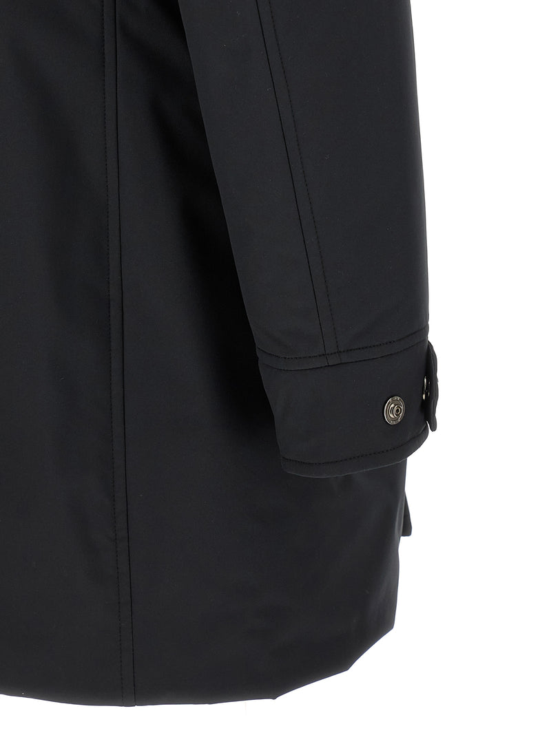 MooRER Blue Wool Parka - Vermont Model