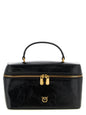 PINKO Black Calfskin Handbag