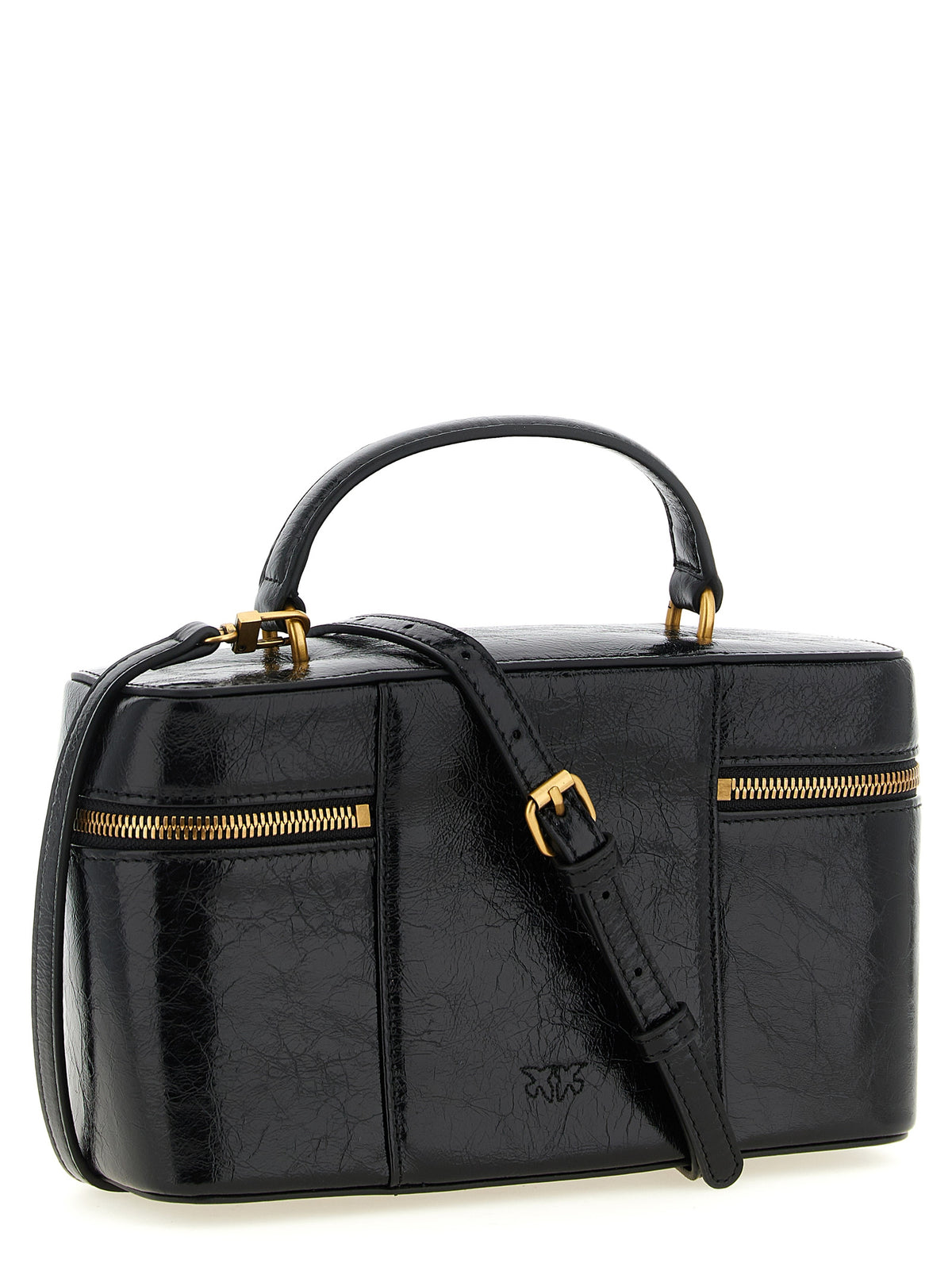 PINKO Black Calfskin Handbag - Luxury and Elegance