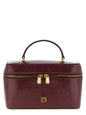 PINKO Bordeaux Calfskin Handbag
