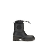 Moncler Kickstream Black PVC Rain Boots for Women