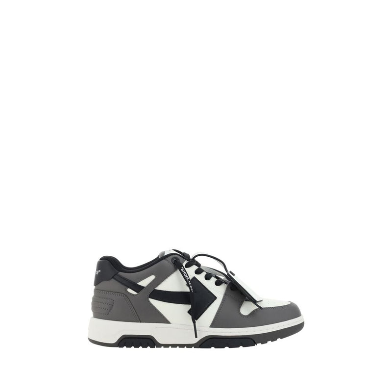 Off-White Multicolor Calf Leather Bos Taurus Athletic Sneakers