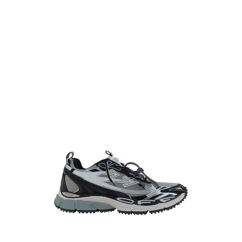 Off-White Be Right Back Gray Athletic Sneakers for Men