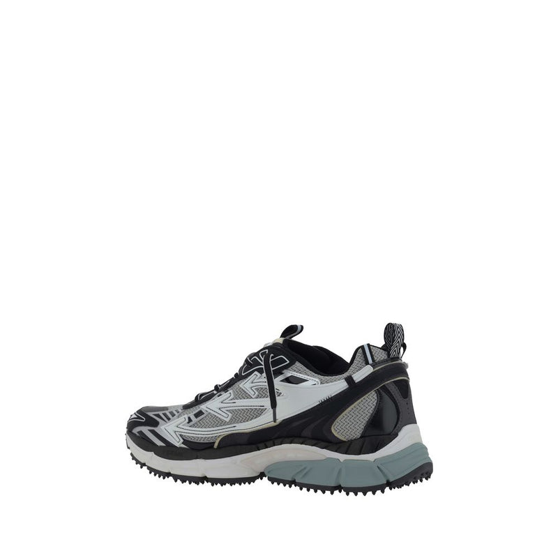 Off-White Be Right Back Gray Athletic Sneakers for Men