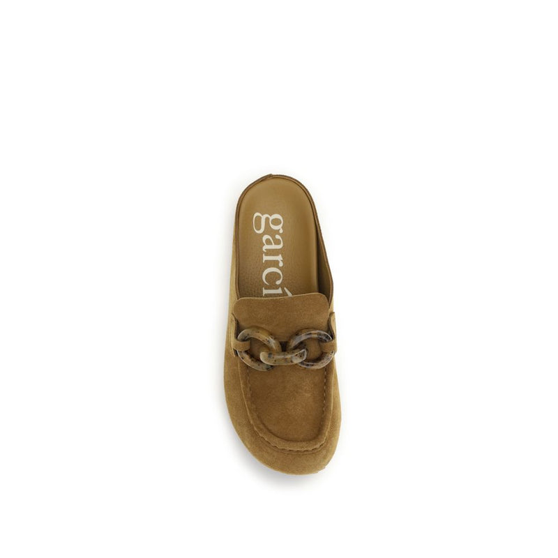 Pedro García Beige Calf Leather Bos Taurus Moccassin