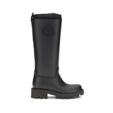 Moncler Black PVC Rain Boots - Kickstream Collection