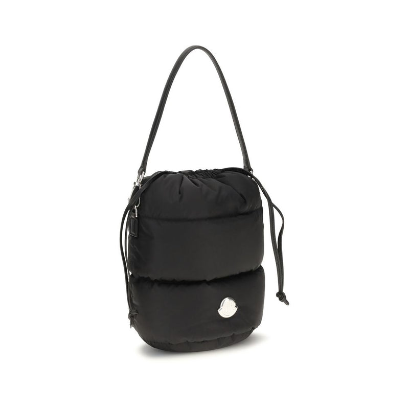 Moncler Caradoc Black Nylon Bucket Bag